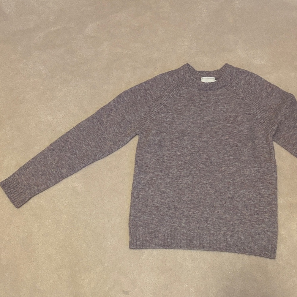 Topman Light Purple Crewneck Sweater
